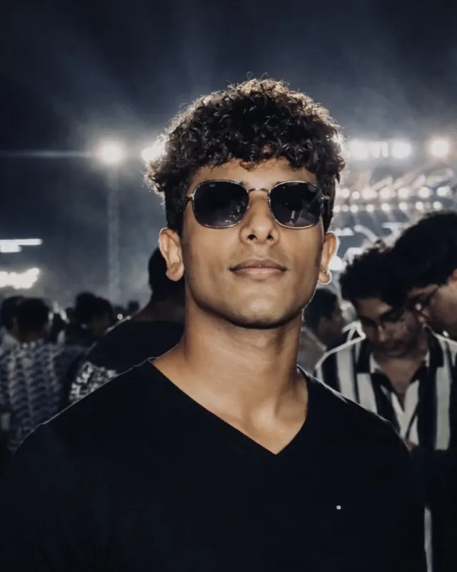 Satvik, co-founder of Issentia Events